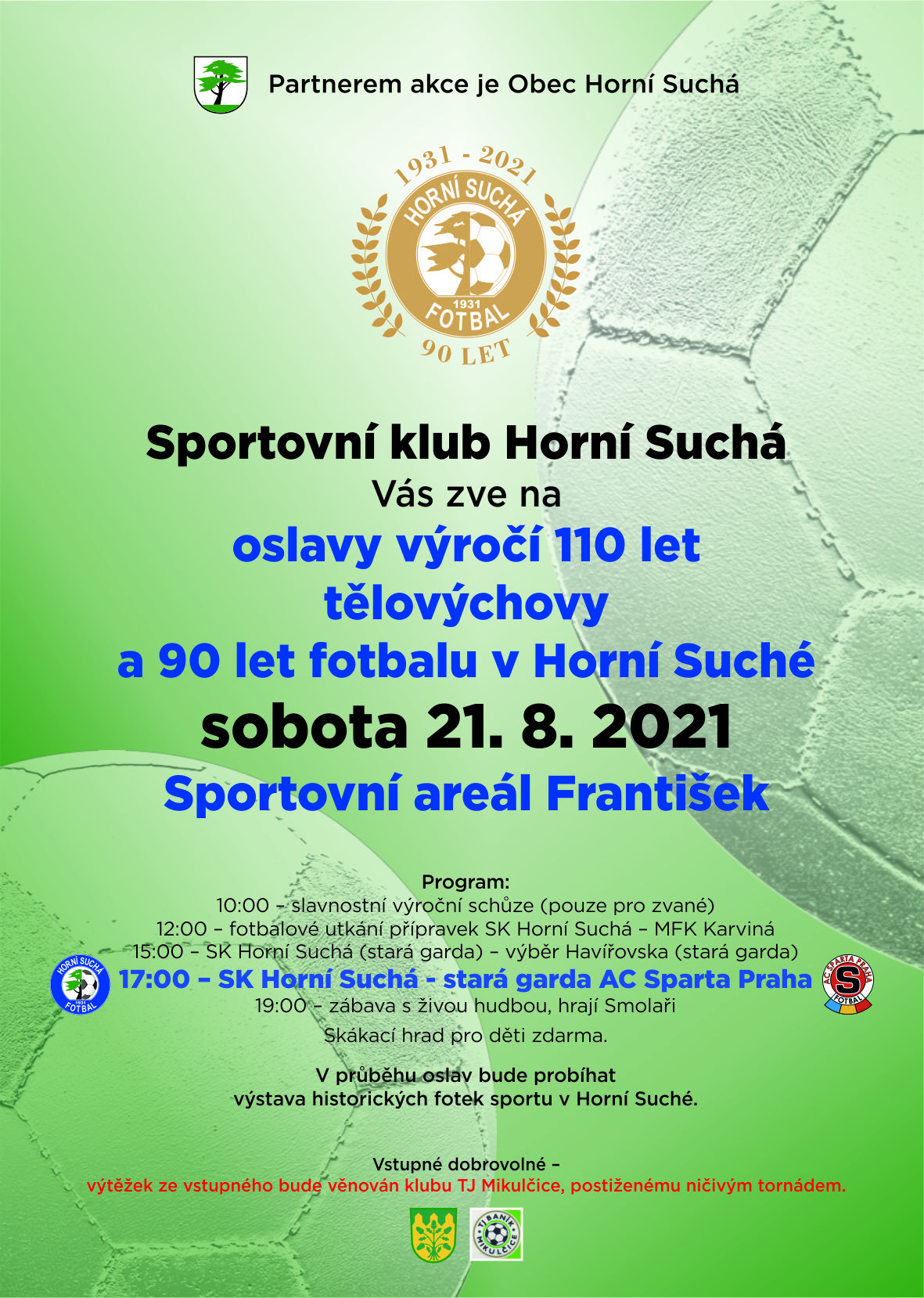 Oslavy v Horní Suché